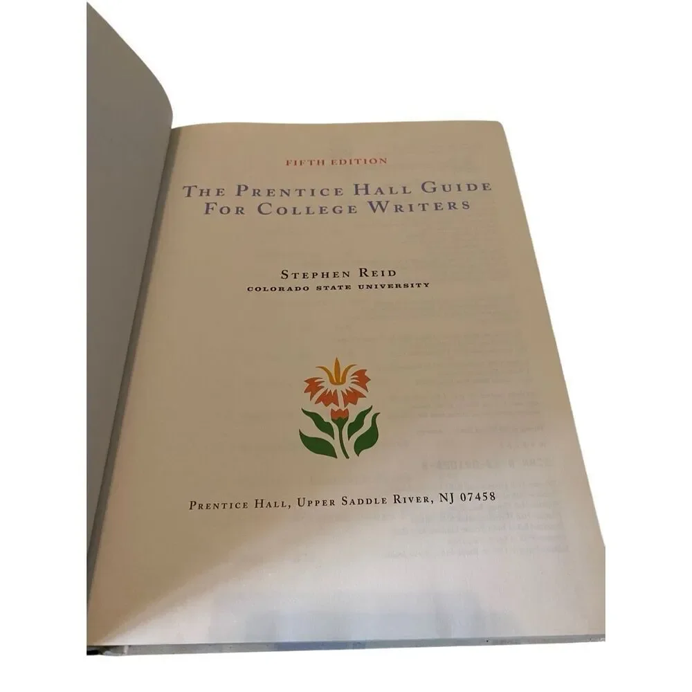 The Prentice Hall Guide For College Writers 5th Edition Hardcover Book